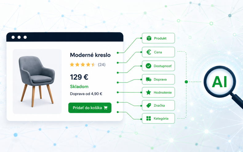 �trukt�rovan� d�ta: Z�klad vidite�nosti v�ho e-shopu v �re AI
